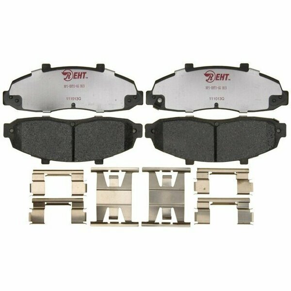 R/M Brakes BRAKE PADS OEM OE Replacement Hybrid Technology Includes Mounting Hardware EHT679H